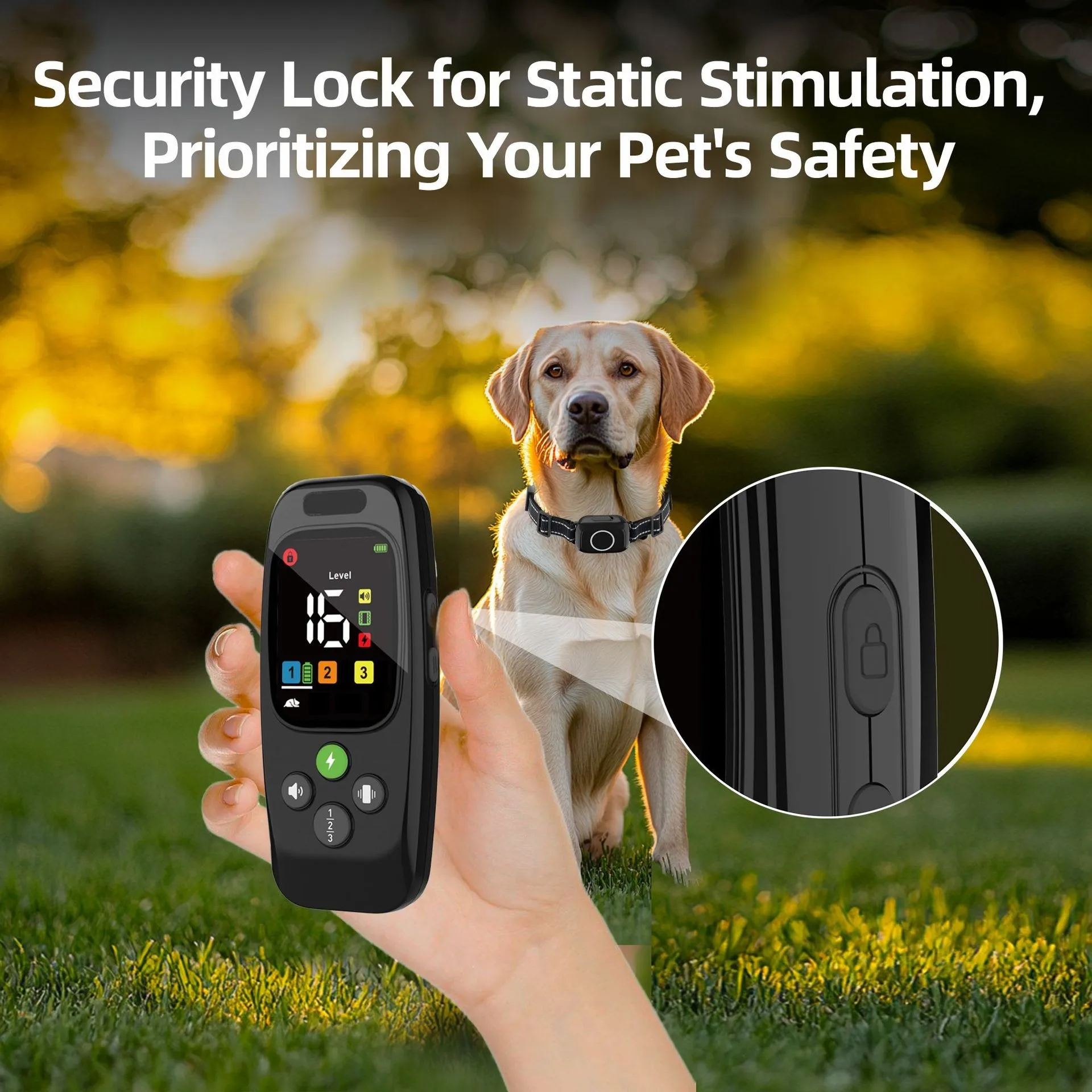 Dog Training Collar Remote 1000M Beep - 1000M Dog Training Collar, Universal Waterproof
