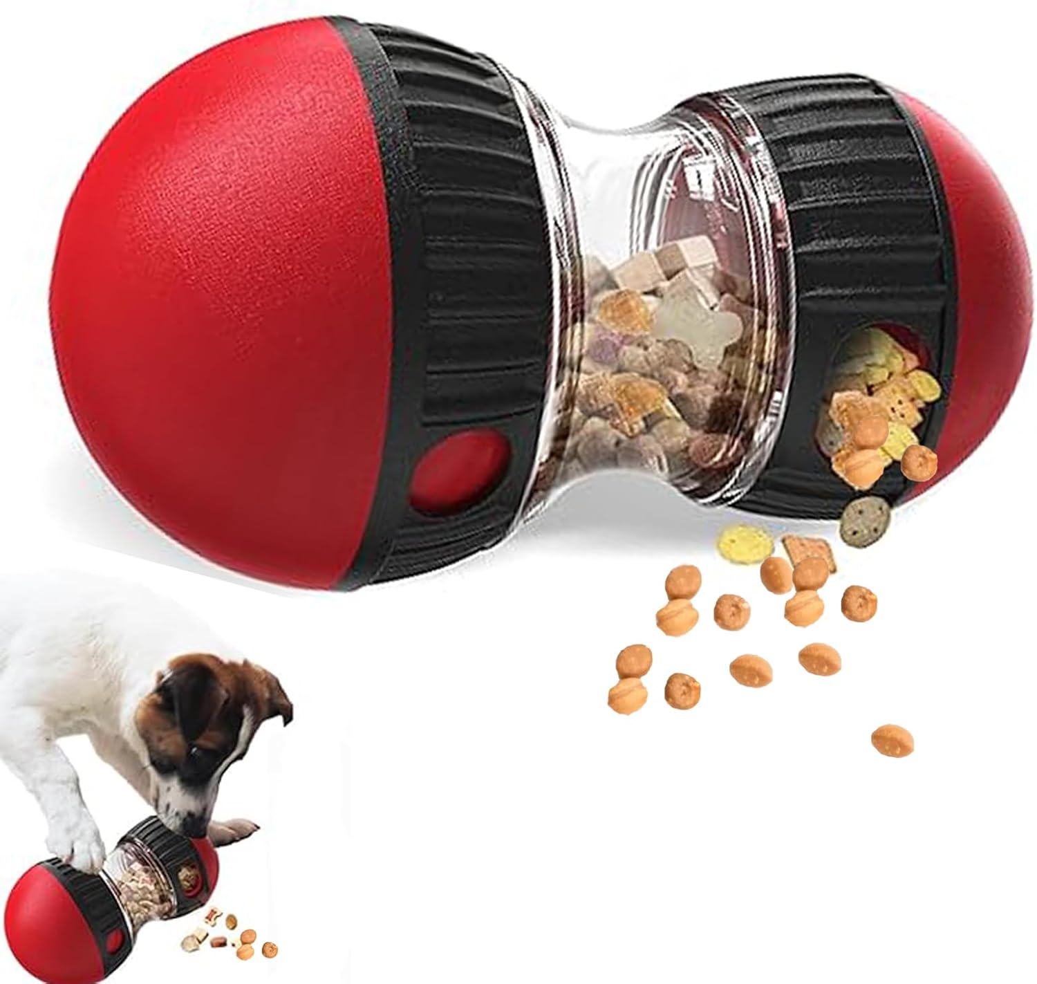 Dog Slow Feeder Puzzle Toy Interactive - Dog Toys & Adjustable Slow Feeder