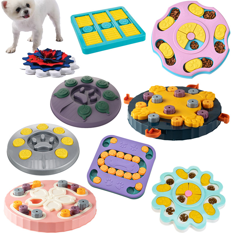 Dog Slow Feeder Puzzle Toy Interactive - Dog Puzzle Toys Slow Feeder Interactive